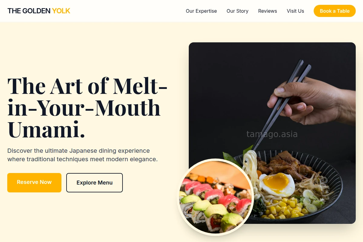 Melt Japanese Food
